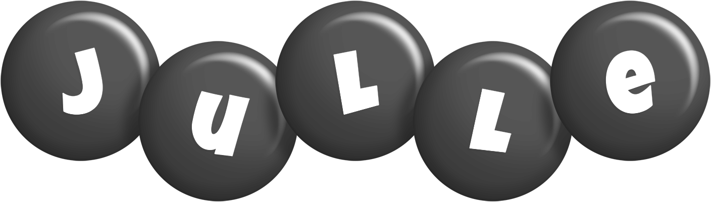 Julle candy-black logo