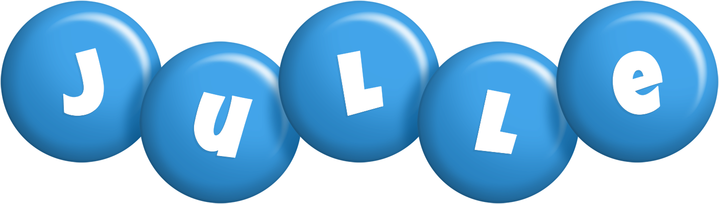 Julle candy-blue logo