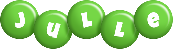 Julle candy-green logo