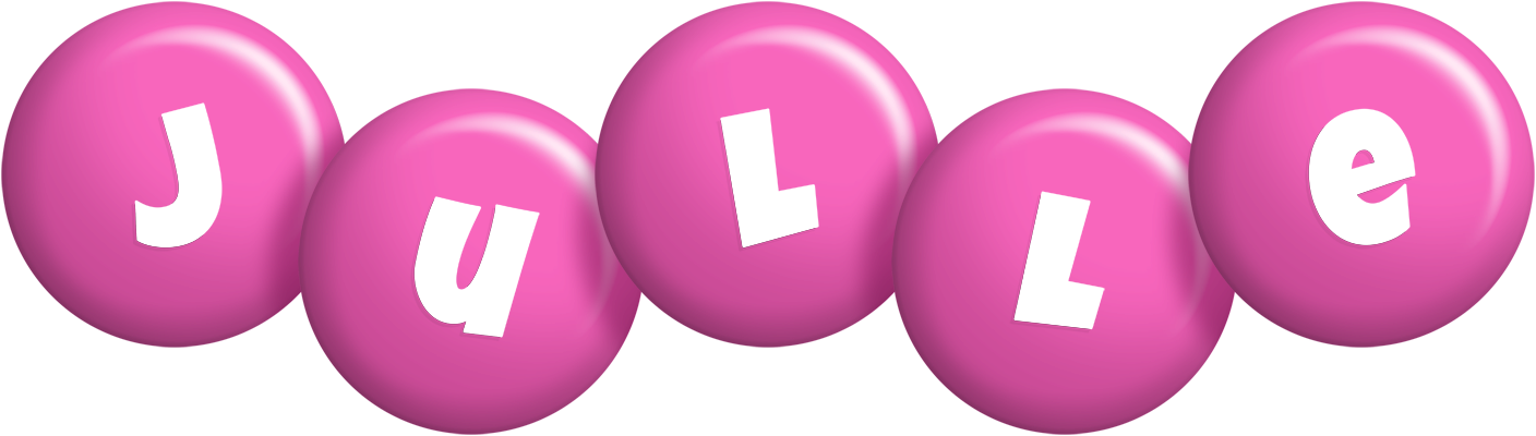 Julle candy-pink logo