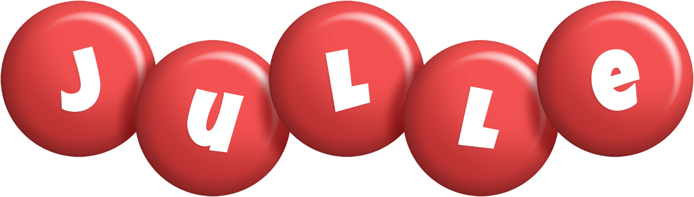 Julle candy-red logo