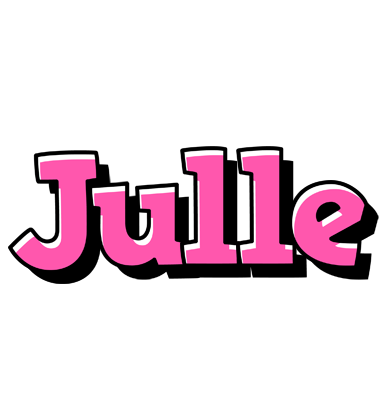 Julle girlish logo