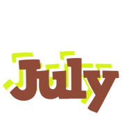 July caffeebar logo