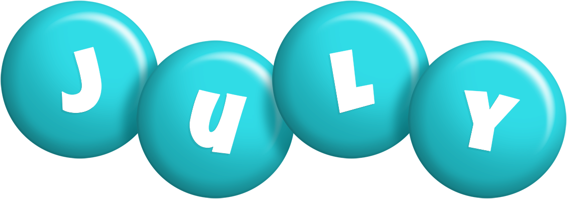 July candy-azur logo