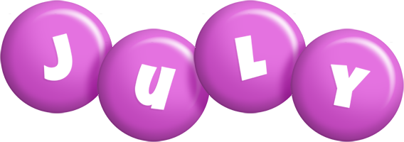 July candy-purple logo
