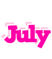 July dancing logo