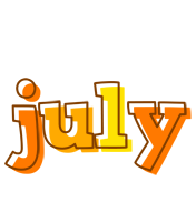 July desert logo