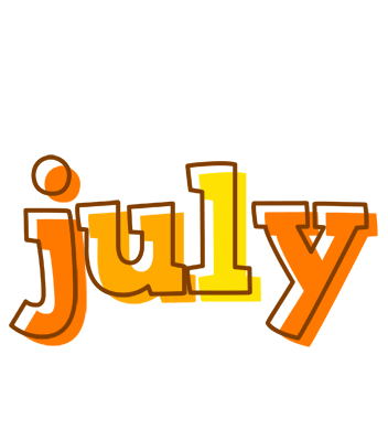 July desert logo