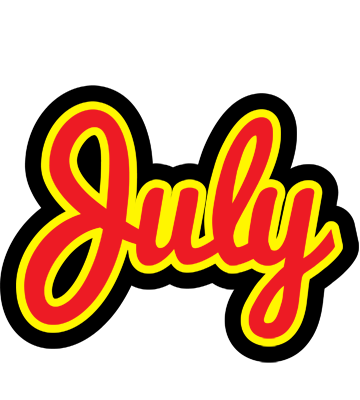 July fireman logo