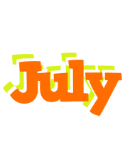 July healthy logo