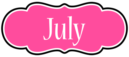 July invitation logo