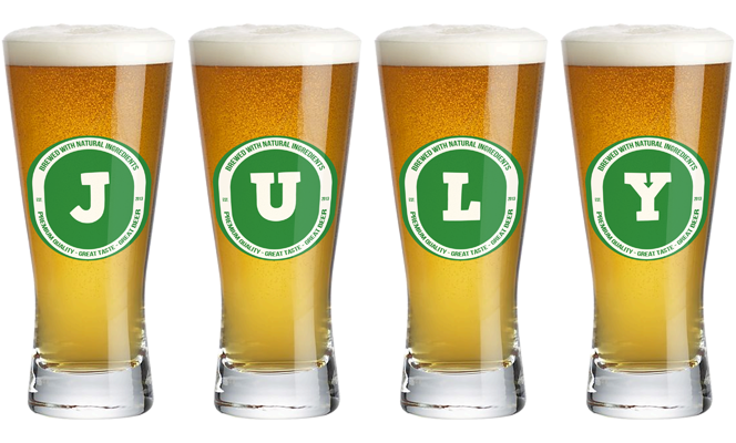 July lager logo
