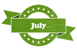 July natural logo