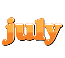 July orange logo