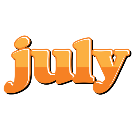 July orange logo