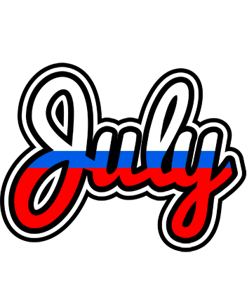July russia logo