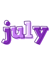 July sensual logo