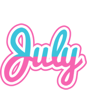 July woman logo