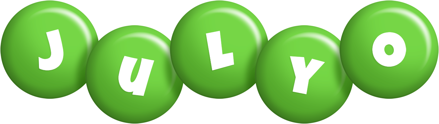 Julyo candy-green logo