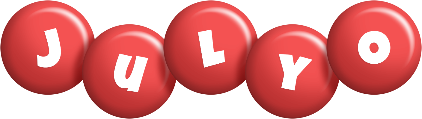 Julyo candy-red logo