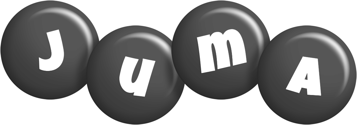 Juma candy-black logo