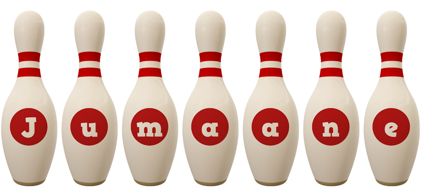 Jumaane bowling-pin logo