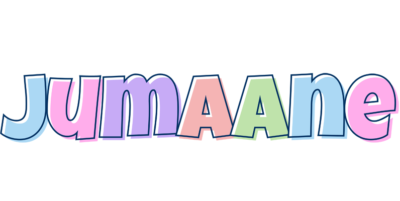 Jumaane pastel logo
