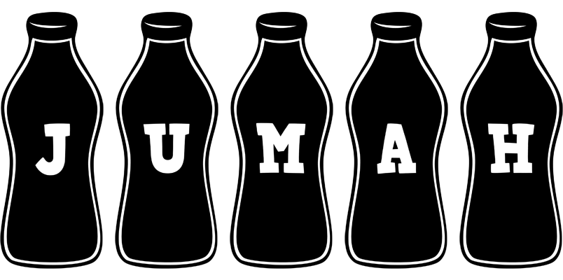Jumah bottle logo