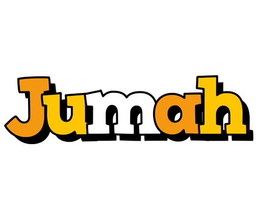 Jumah cartoon logo