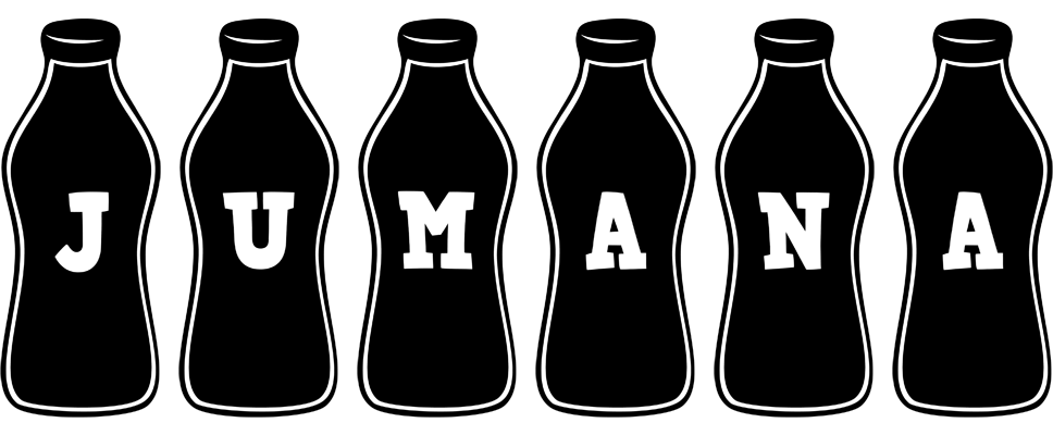 Jumana bottle logo