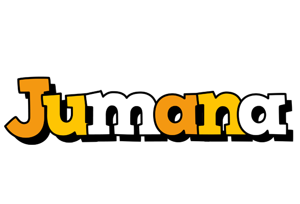 Jumana cartoon logo