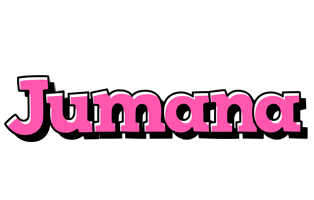 Jumana girlish logo