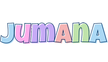 Jumana pastel logo