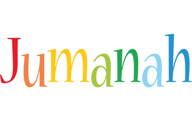 Jumanah birthday logo