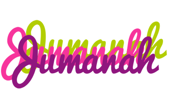 Jumanah flowers logo