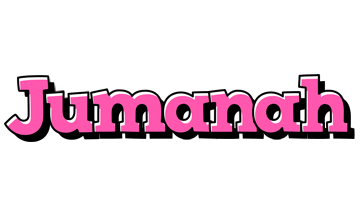 Jumanah girlish logo