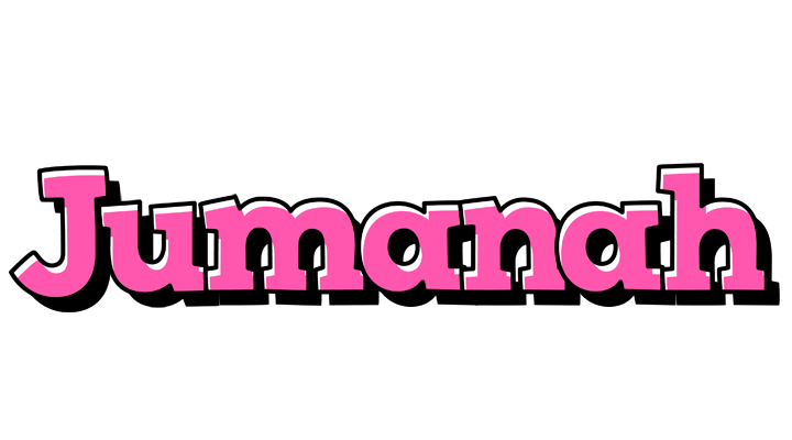 Jumanah girlish logo