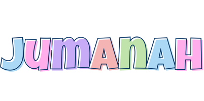 Jumanah pastel logo