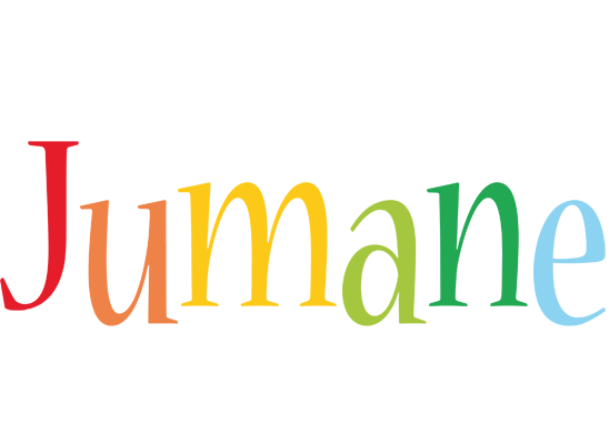 Jumane birthday logo