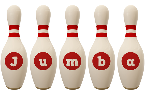 Jumba bowling-pin logo