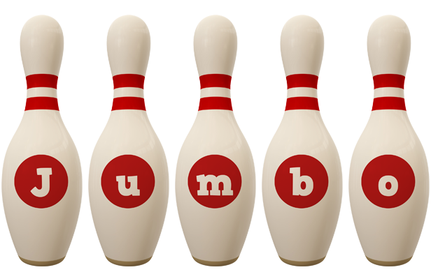 Jumbo bowling-pin logo