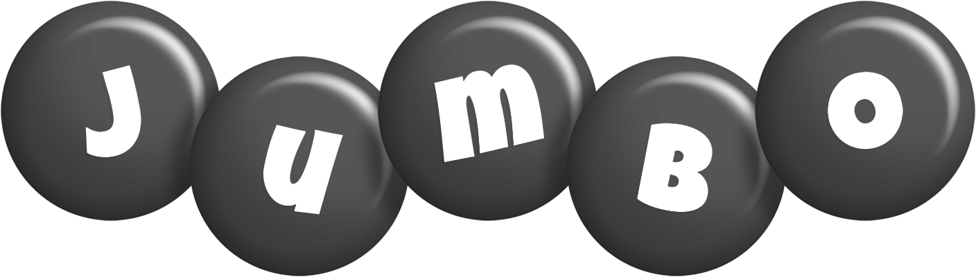 Jumbo candy-black logo