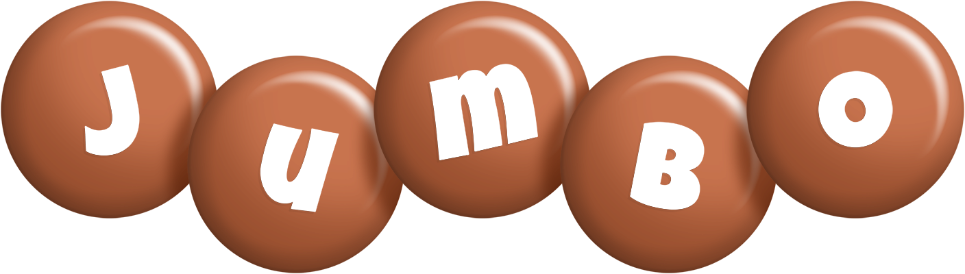 Jumbo candy-brown logo