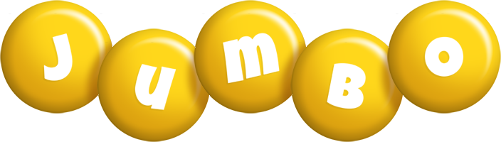 Jumbo candy-yellow logo