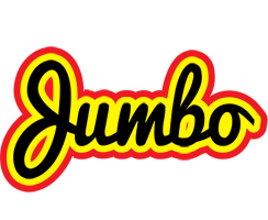 Jumbo flaming logo