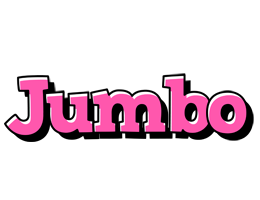 Jumbo girlish logo