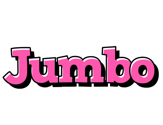 Jumbo girlish logo