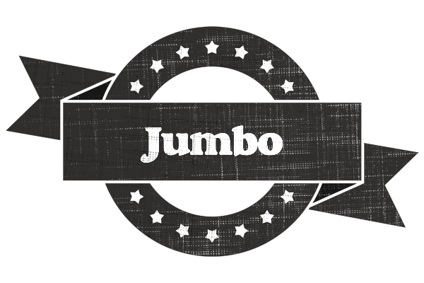 Jumbo grunge logo