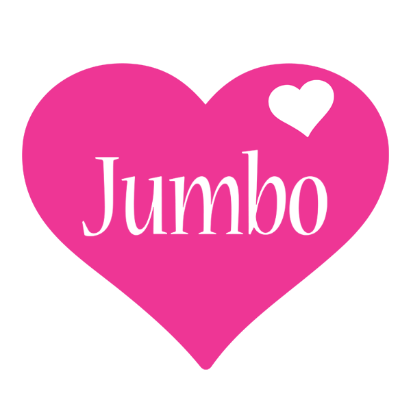 Jumbo love-heart logo