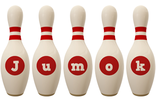 Jumok bowling-pin logo